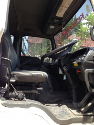 ขายรถพ่วง22ล้อ ISUZU DECA 320 ยูโรทู กระบะเหล็กไม่ดัมพ์ คอกสูงอู่สหกิจ เครื่องเดิม เกียร์เดิม