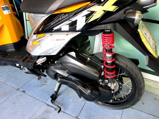 ttx สีเหลือง แต่งโช๊คหลังใหม่ เครือบเงาชิ้นสีเหลืองใหม่ รถเดือน เมษายน ปี57 แถม 3 รายการ 27900