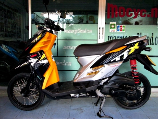 ttx สีเหลือง แต่งโช๊คหลังใหม่ เครือบเงาชิ้นสีเหลืองใหม่ รถเดือน เมษายน ปี57 แถม 3 รายการ 27900