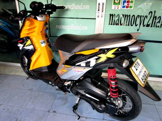 ttx สีเหลือง แต่งโช๊คหลังใหม่ เครือบเงาชิ้นสีเหลืองใหม่ รถเดือน เมษายน ปี57 แถม 3 รายการ 27900