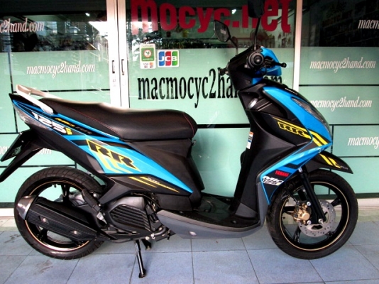 MIO 125 i สีฟ้าดำ ล้อแมกซ์ รถเดือน มีนาคม ปี 58 ไมล์ 2 พันโล ฟรีโอน แถม 4 รายการ 33900 MIO 125 i สีฟ้าดำ ล้อแมกซ์ รถเดือน มีนาคม ปี 58 ไมล์ 2 พันโล ฟรีโอน แถม 4 รายการ 33900