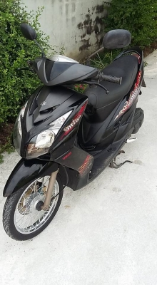 ขาย yamaha mio 115 สองตา เครื่องเดิมสนิท เฟืองท้ายไม่มีหอน ท่อไม่มีควันแน่นอน ชุดสีเดิมสนิท รถบ้าน ทะเบียนไม่ขาดต่อ ชุดโอนครับ รถอยุ่ สรงประภา ดอนเมือง กรุงเทพ เบอ 0891123302 line progress7109 ราคา 13600 บาท