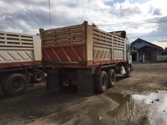 ด่วน...เหมาเลย 6คัน. 10 ล้อดั้มก๊าซNGV..320แรง หัวโปรเฟีย รถสวยๆ