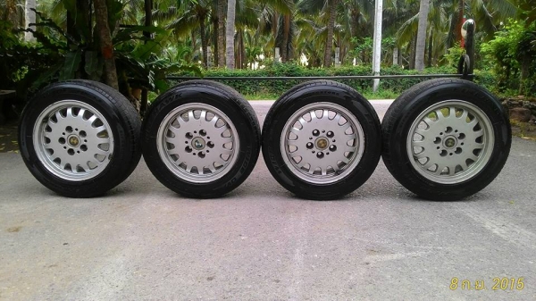 ขายล้อเดิมขอบ15พร้อมยาง รถ BMW E36  (ขายแล้ว)