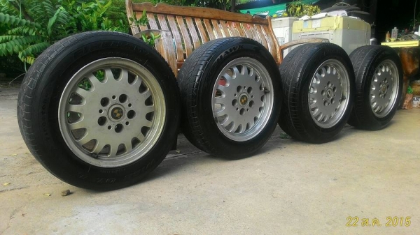 ขายล้อเดิมขอบ15พร้อมยาง รถ BMW E36  (ขายแล้ว)