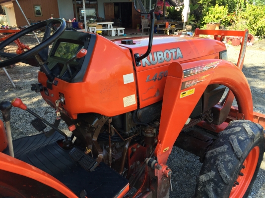 ขาย L4508Di มีใบดันหน้าเล่มทะเบียนพร้อมโอน รถบ้านสวยเดิมเครื่องเฟืองเกียร์ดีมาก ท่านใดหารถบ้านสวยเดิมไม่มีผิดหวัง