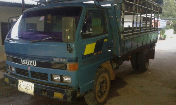 หกล้อ อีซซู NPR115 ห้างเกียร์สั่น สภาพเดิมๆพร้อมใช้งาน ทะเบียนพร้อมโอน  ดูรถได้ที่ บ.ท่าสองคอน จ.มหาสารคาม