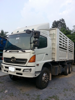 ขายด่วน HINO FM2PNLD 320 แรงม้า กระบะดั๊มพ์แม่-ลูก ของสามมิตร