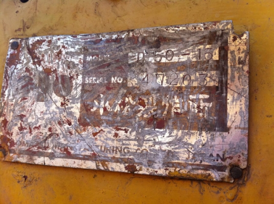 ขายด่วนแทรกเตอร์KOMATSU D50-15 ราคาถูก ตรวจเช็คแล้ว