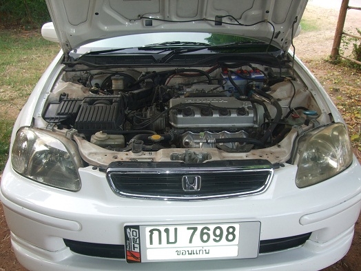 ขาย honda civic ตาโต1.6exi ปี1996 205,000 บาท ติดแก๊ส L P G
