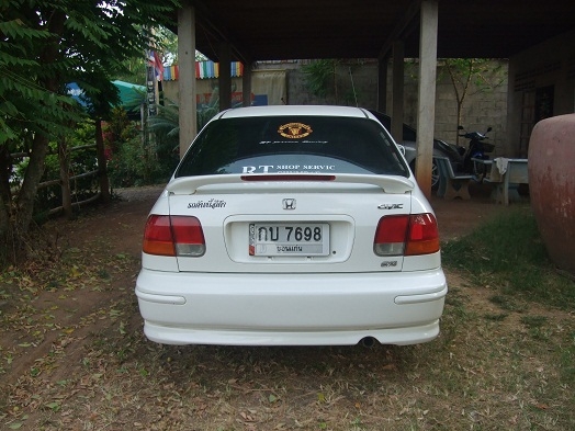 ขาย honda civic ตาโต1.6exi ปี1996 205,000 บาท ติดแก๊ส L P G