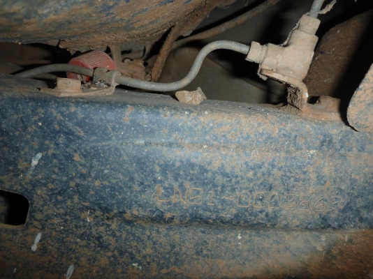 ขายรถโตโยต้า ฮีโร่ 4 ขอLN51ไม่มีเล่ม เป็นรถประมูล ไม่ให้เล่ม