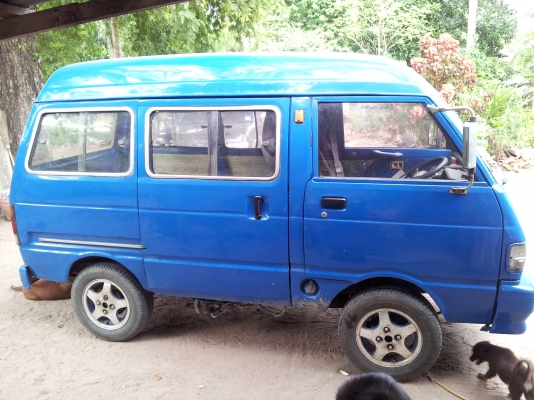 รถตู้เล็ก ไดฮัทสุ สีน้ำเงิน