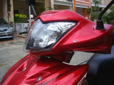 ขายSuzuki Shogun Axelo 2012 ไมล์แท้ 5789 กม.รถหัวฉีดEPI ประหยัดน้ำมัน แรงด้วยขุมกำลัง 125 CC เครื่องทน สีแดง