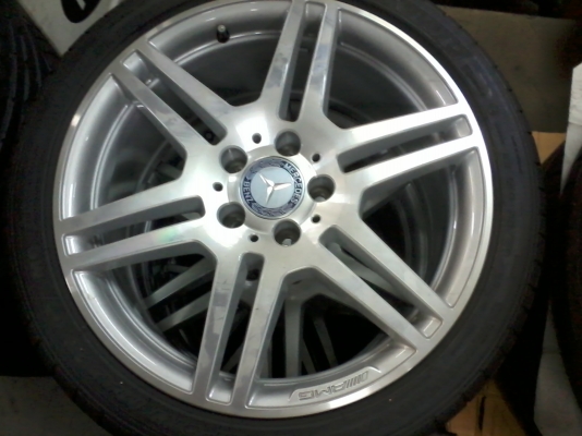 แม็ก AMG 18 ของแท้สภาพใหม่ๆพร้อมยาง