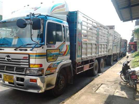 ขายพ่วงเพลาเดียว 18ล้อ เครื่องPO9 315แรงม้า