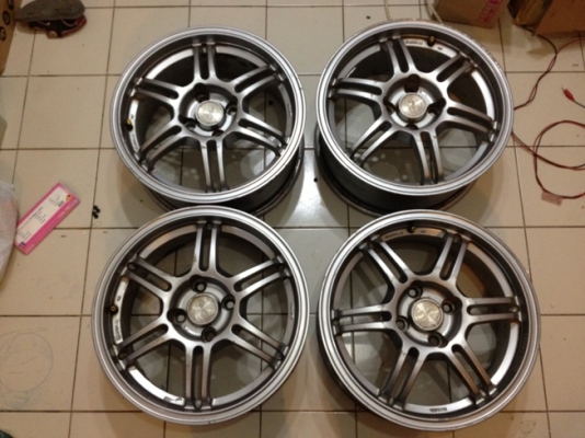 ขายแม็กซ์มือ2 ขอบ15 Enkei 4 รู100 6300 ถูกด่วนๆๆ