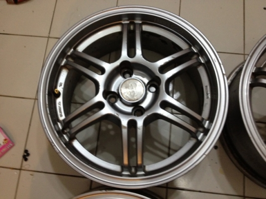 ขายแม็กซ์มือ2 ขอบ15 Enkei 4 รู100 6300 ถูกด่วนๆๆ