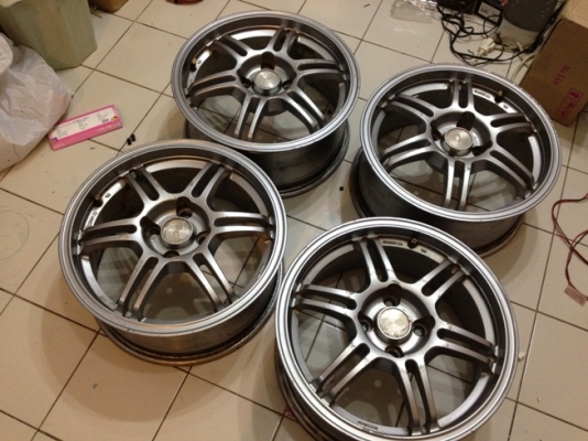 ขายแม็กซ์มือ2 ขอบ15 Enkei 4 รู100 6300 ถูกด่วนๆๆ