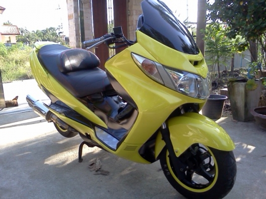 ขาย - แลก suzuki skywave k4 2004 หัวฉีด 250cc ทำสีใหม่ๆๆ ขาย 60000