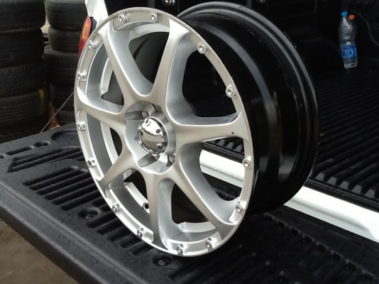 ขายแม็กขอบ16 (ของใหม่เก่าเก็บ) 4รู100/114 ครบชุด