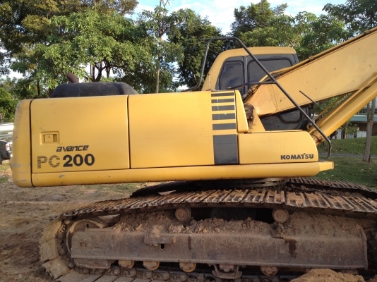 รถแบคโฮ Komatsu 200-6 ชื้อเก่านอกมา เครื่องเพิ่งฟิตมาประหยัดสุดๆ
