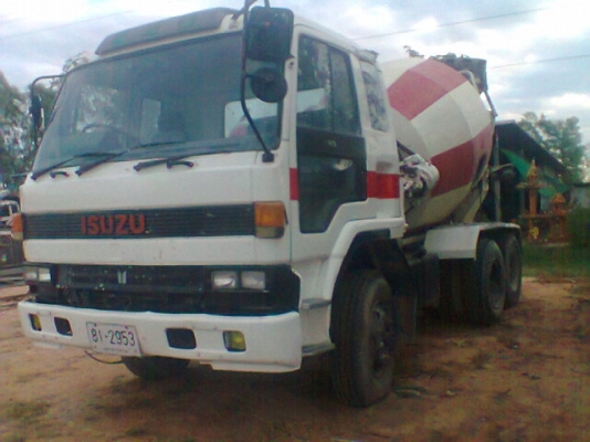 ขายรถโม่ปูน ISUZU   5 คิว  รถประกอบ  รถแรงเครื่อง   270   เอกสารพร้อม