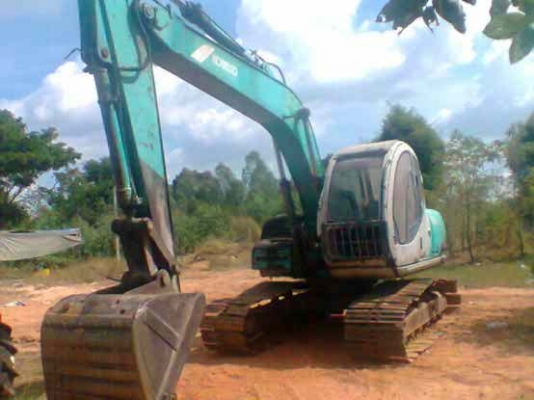 ขายรถแบคโฮ  KOBELCO  sk 120-5 รถสวยพร้อมใช้เอกสารอินวอยท์ ไฟฟ้าครบอยากขายลดแล้ว