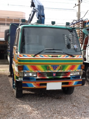 ขาย 6 ล้อติดเครนพับ เครื่อง 195