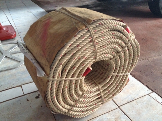 เชือกใยยักษ์ ขนาด 14มิล ยาว 200เมตร ยังเต็มขด