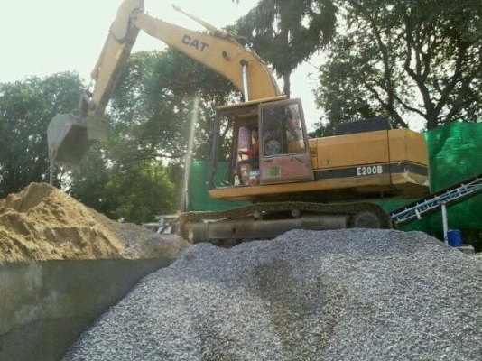 รถแบ๊คโฮ เก่านอก สภาพสวย