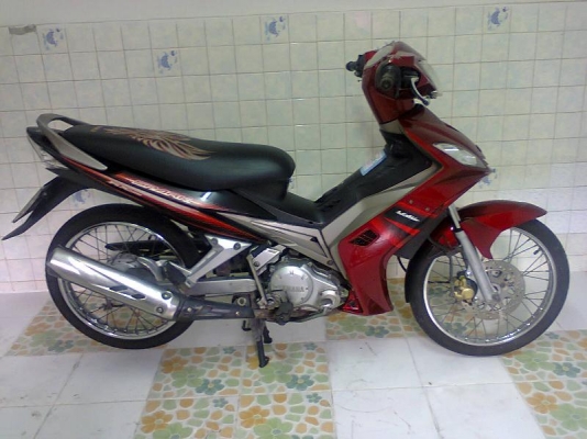 ขาย Yamaha Spark 135cc สีแดง จดทะเบียนปี49  พรบ.หมด ม.ค.56