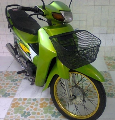 ขาย Honda Wave 100cc สีเขียว จดทะเบียนปี40  พรบ.หมด พ.ย.55