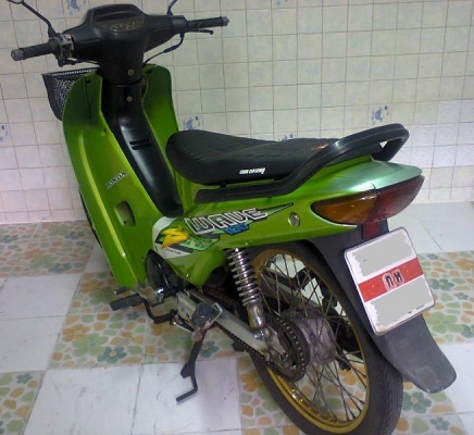 ขาย Honda Wave 100cc สีเขียว จดทะเบียนปี40  พรบ.หมด พ.ย.55
