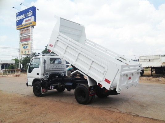 ขายด่วน ISUZU NPR หัวการ์ตูน กระบะดั้มดิน เครื่อง 4HF  135 แรงม้าจากญี่ปุ่นจะทะเบียนมีเล่มแล้วรีบๆเลยครับ