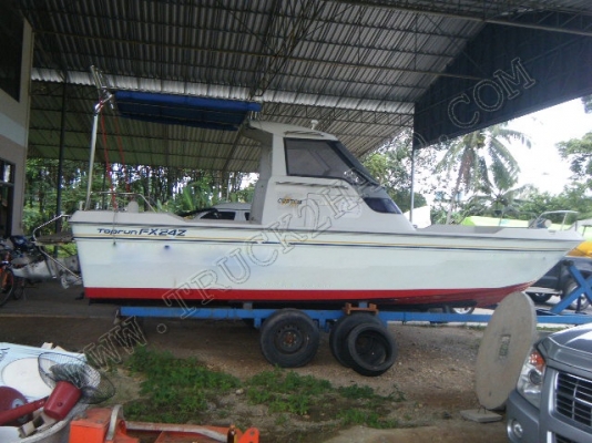 เรือสปีดโบ๊ท ยี่ห้อ YANMAR รุ่น CUSTOM/TOPRUN FX24Z เรือสปีดโบ๊ท ยี่ห้อ YANMAR รุ่น CUSTOM/TOPRUN FX24Z
