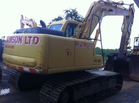 ขายรถแบคโฮ KOMATSU PC160-6K นำเข้าจากญิ่ปุ่น ชมVDOการทำงานได้ครับ ติดต่อ 089-8368497 ขายรถแบคโฮ KOMATSU PC160-6K นำเข้าจากญิ่ปุ่น ชมVDOการทำงานได้ครับ ติดต่อ 089-8368497