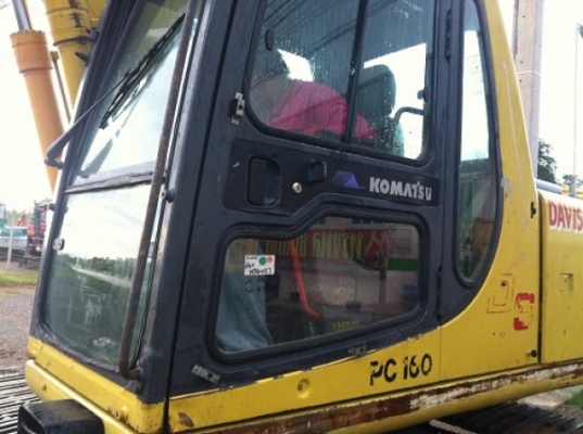 ขายรถแบคโฮ KOMATSU PC160-6K นำเข้าจากญิ่ปุ่น ชมVDOการทำงานได้ครับ ติดต่อ 089-8368497 ขายรถแบคโฮ KOMATSU PC160-6K นำเข้าจากญิ่ปุ่น ชมVDOการทำงานได้ครับ ติดต่อ 089-8368497