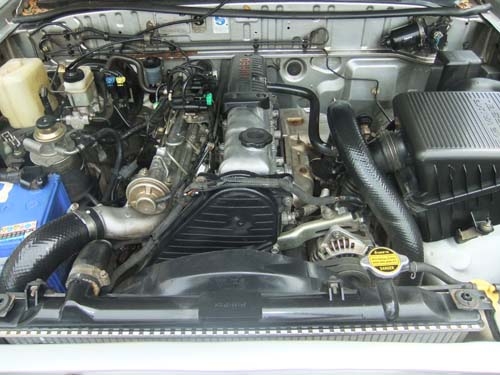 FORD RANGER 2.5 XLT TURBO 4WD 4ประตู ตัวท๊อป แอร์แบคคู่ เอบีเอสน ปี 2001