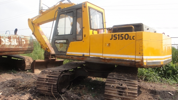 แบคโฮ JCB JS 150 LC  รถนำเข้าจากญี่ปุ่นราคาถูก สภาพเดิมๆพร้อมใช้งาน มีใบอินวอย เอกสารครบ