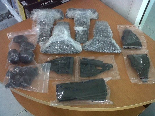 ขายขาจับแร็คหลังคา แบบหนีบครับ