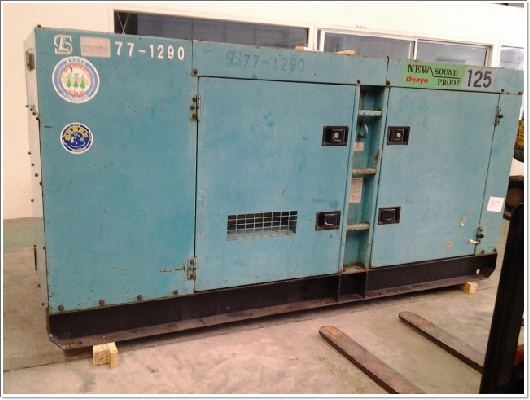 DCA125SPM # 3685309 เครื่องปั่นไฟ Denyo โทร.กุ้ง:TOS:081-3062283