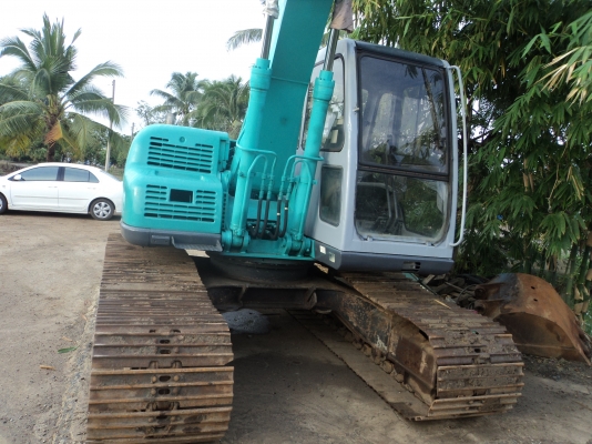 ขายด่วน KOBELCO  SK120LC -3  มาร์คไฟว์ซุปเปอร์  เก่านอกยังไม่เคยใช้งานในไทย  สภาพสวยมาก ๆ  เครื่องปั้มดี  เอวแน่น  ใบแทรค 70  อาร์มพิเศษ