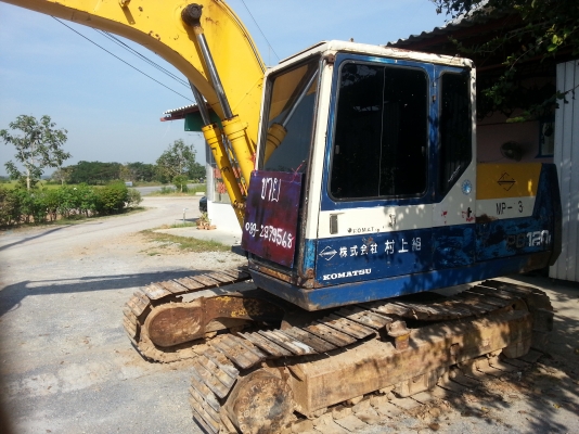 ขายรถแบคโฮโคมัสสุ pc120-5 ขายรถแบคโฮโคมัสสุ pc120-5