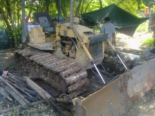 ขายรถแทรก มิสูมิชิ D2 BD2G ทำงานได้ปรกติ