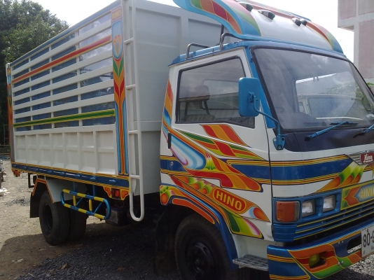 ขายรถหกล้อดั้มพ์ HINO KM 777 หน้า F หลัง F สวย สภาพดี