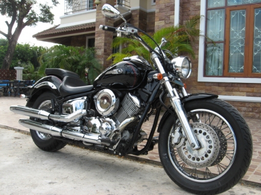 ขาย yamaha dragstar1100 y 01 ประกอบใหม่ เอกสารอินวอยท์ ราคา 179,000