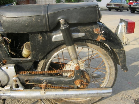 ขายโครง SUZUKI K125 ยีนคัน/แยกขายด้วยชายแล้วคับ