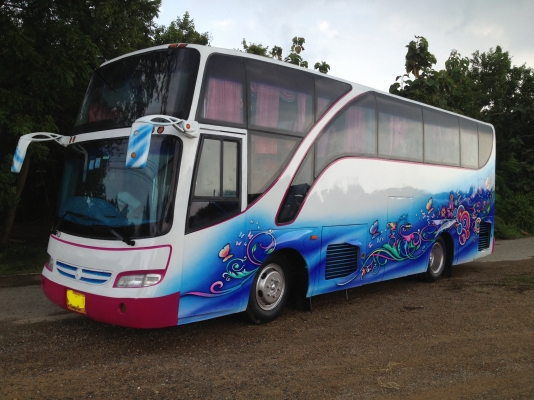 ขายรถบัส KLม.1ข 34ที่นั่ง ถุงลม แอร์แขวน เครื่องท้าย ISUZU 6BD1 แชสซี ISUZU ทำสีใหม่ทั้งคัน