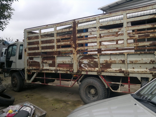 ขายรถ 6 ล้อ กระบะคอกเกษตรไม่ดั้ม HINO FE-173 วางหัวสิงไฮเท็ก รถพร้อมใช้ สนใจรีบจองด่วน